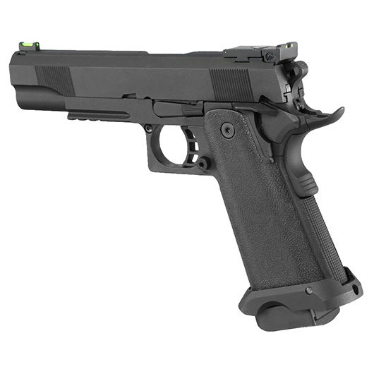 KLI Hi-Capa 5.1 Elite MK1 Vollmetall GBB 6mm BB schwarz Bild 8