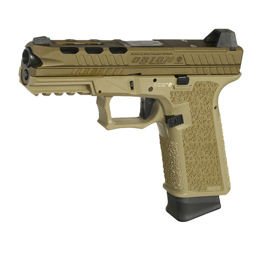 Poseidon Orion No. 2 Combat mit Metallschlitten GBB 6mm BB Tan