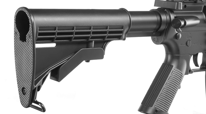 airmaX M4 Sport Series Komplettset Airsoft AEG 6mm BB schwarz Bild 9
