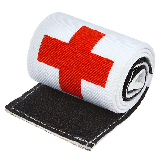 G&G Team Armband mit Klettverschluss dehnbar Medic / Sanitter - 6er Teams Packung Bild 1