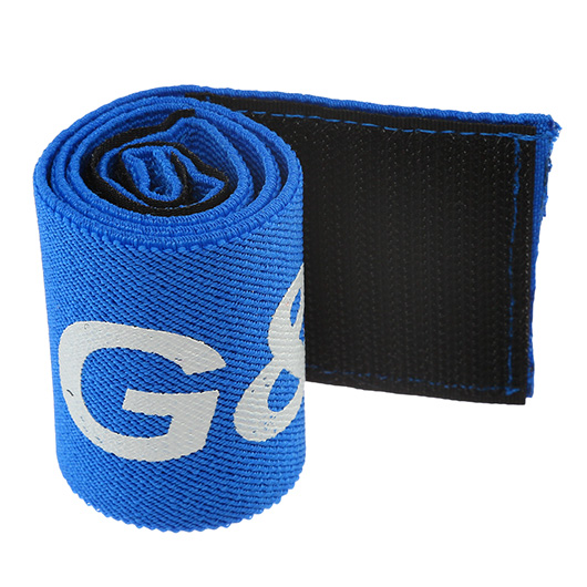 G&G Team Armband mit Klettverschluss dehnbar blau - 6er Teams Packung Bild 2