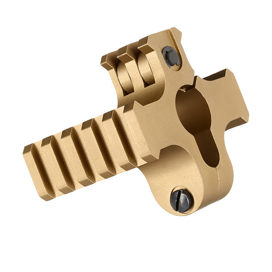 G&G 21mm Tri-Rail Aluminium Universal Laufhalterung Desert Tan Bild 3
