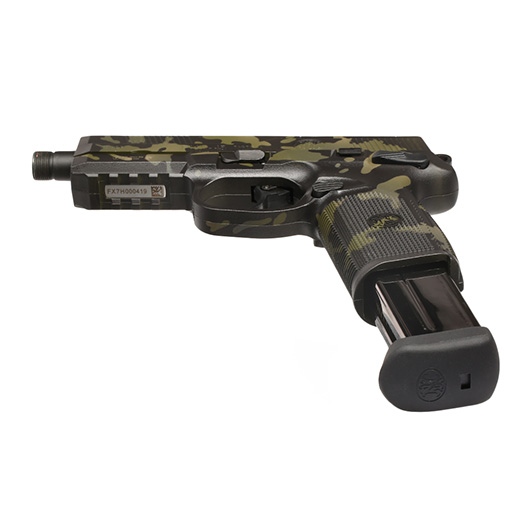 VFC FN Herstal FNX-45 Tactical mit Metallschlitten GBB 6mm BB Multicam Black - Black Sheep Arms Custom Cerakote Bild 5
