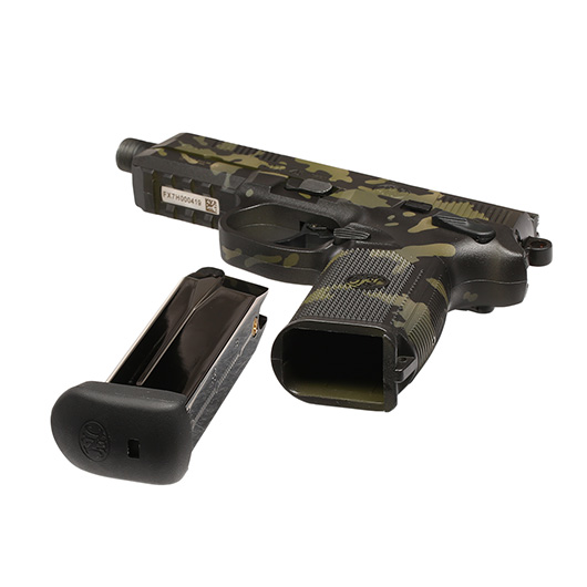 VFC FN Herstal FNX-45 Tactical mit Metallschlitten GBB 6mm BB Multicam Black - Black Sheep Arms Custom Cerakote Bild 6
