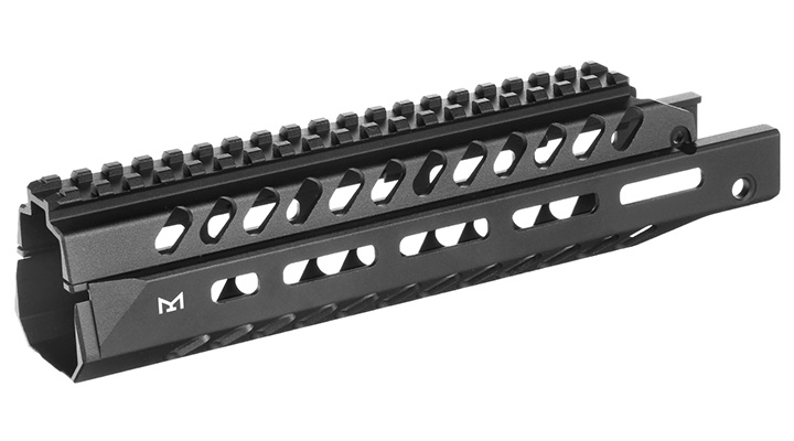 G&G M-LOK Aluminium Rail Handguard 9.8 Zoll f. G&G GTW91 S-AEG schwarz Bild 3
