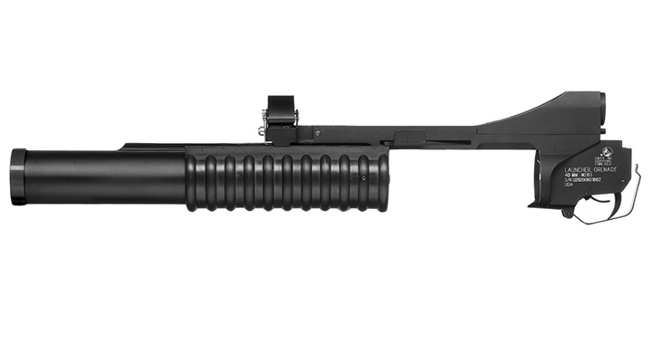 Cybergun Colt M203 40mm Granatwerfer Vollmetall-Version (3in1) schwarz - Long Version Bild 2