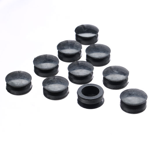 Ares Granatendeckel / Ersatzabdeckung 10er Pack schwarz