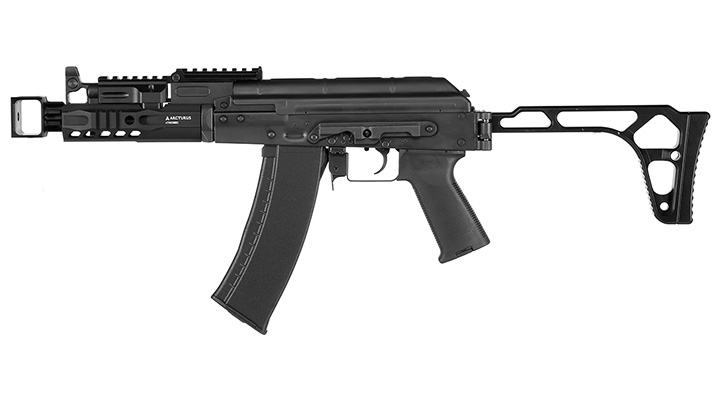 Arcturus AK74U Custom Vollmetall S-AEG 6mm BB schwarz Bild 1
