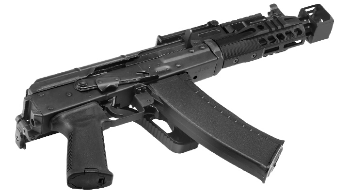 Arcturus AK74U Custom Vollmetall S-AEG 6mm BB schwarz Bild 4