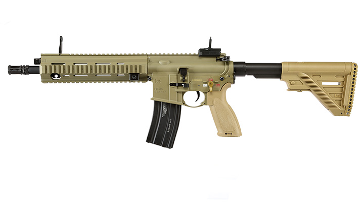 Heckler & Koch HK416 A5 Sportsline Airsoft ECU-Mosfet S-AEG 6mm BB grnbraun Bild 1