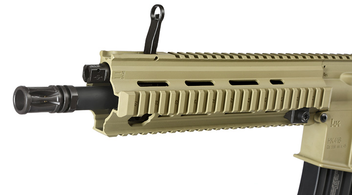 Cyma Heckler & Koch HK416 A5 Sportsline ECU-Mosfet S-AEG 6mm BB grnbraun Bild 6