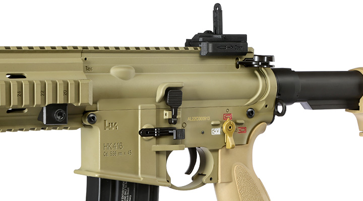 Heckler & Koch HK416 A5 Sportsline Airsoft ECU-Mosfet S-AEG 6mm BB grnbraun Bild 7
