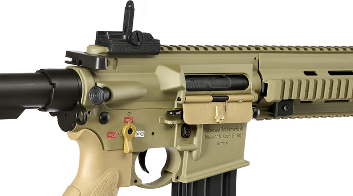 Cyma Heckler & Koch HK416 A5 Sportsline ECU-Mosfet S-AEG 6mm BB grnbraun Bild 8