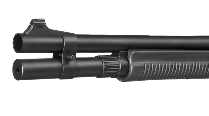 Golden Eagle M8885 Vollmetall Pump Action Gas Shotgun 6mm BB schwarz Bild 6