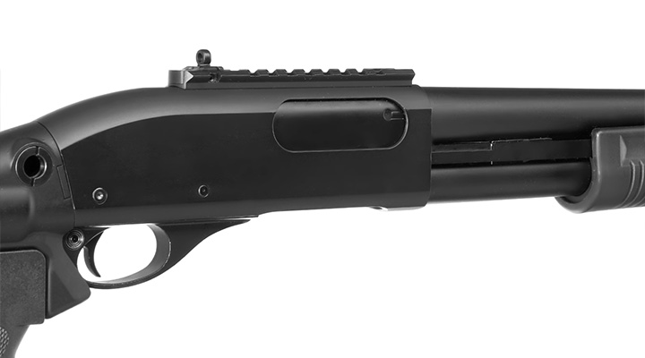 Golden Eagle M8885 Vollmetall Pump Action Gas Shotgun 6mm BB schwarz Bild 8