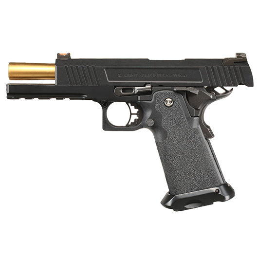 EMG / Salient Arms Int. RED Hi-Capa 5.1 Vollmetall GBB 6mm BB schwarz Bild 2