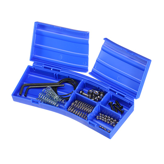 AIM Top M4 Magazin-Style Sortierbox / Accessory Box blau Bild 1