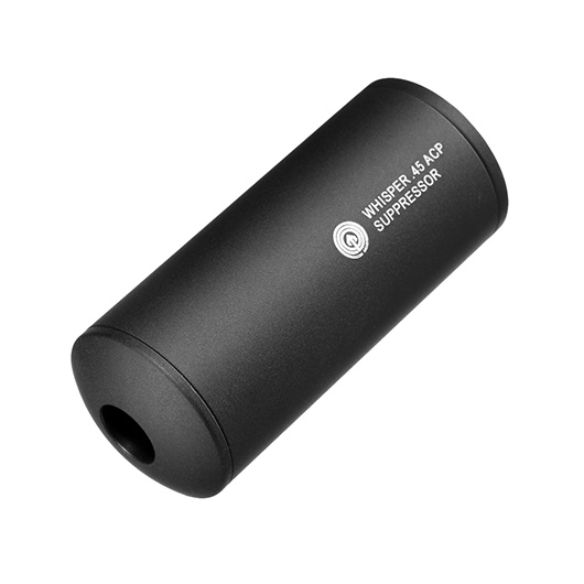 MadBull Whisper .45 ACP Dummy Alumininium Silencer 14mm- schwarz