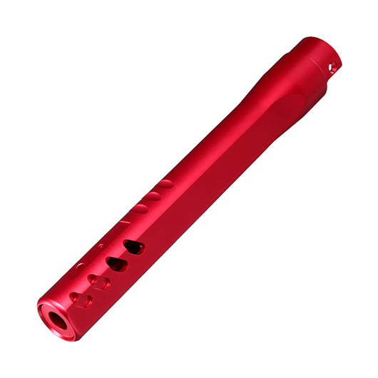 Narcos Airsoft CNC Aluminium Auenlauf Hunter Style f. Action Army AAP-01 rot