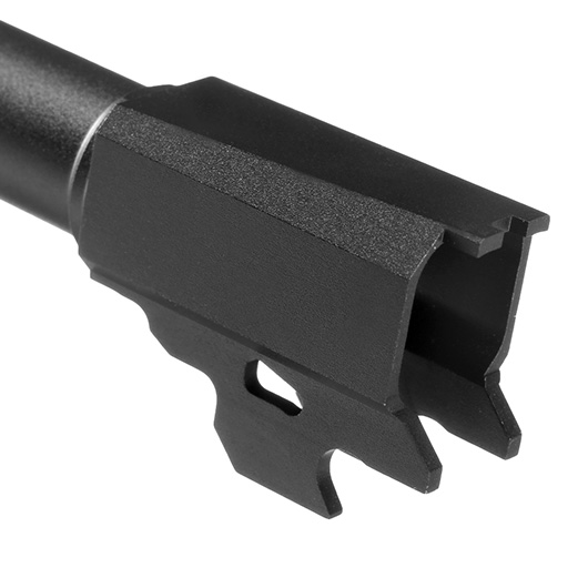 C&C Tac CNC Aluminium Outer Barrel mit Silencer Gewinde 11mm+ / 14mm- f. VFC P320-M17 GBB Serie Bild 5