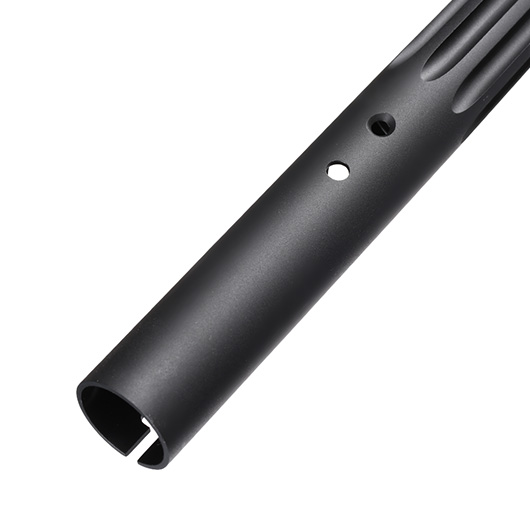 Silverback TAC-41 Aluminium Straight Fluted Auenlauf Set 510 mm schwarz Bild 2