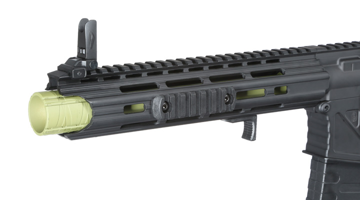APS Patrol Rifle Phantom Green eSilver Edge SDU-MosFet 2.0 Vollmetall S-AEG 6mm BB schwarz / grün Bild 6