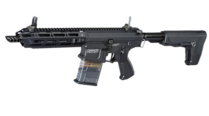 G&G TR16 SBR 308 MK2 ETU-Mosfet G2H Vollmetall S-AEG 6mm BB schwarz