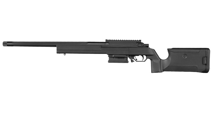 EMG / Ares Helios EV01 Bolt Action Snipergewehr Springer 6mm BB schwarz Bild 1