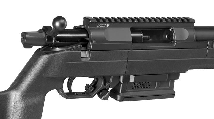 EMG / Ares Helios EV01 Bolt Action Snipergewehr Springer 6mm BB schwarz Bild 9