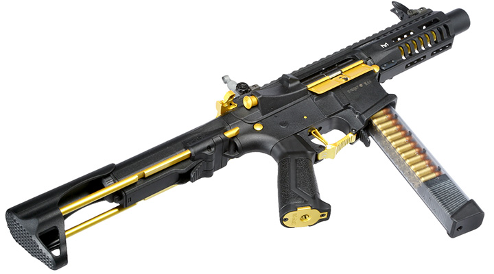 G&G ARP 9 ETU-Mosfet S-AEG 6mm BB Stealth Gold Edition Bild 5