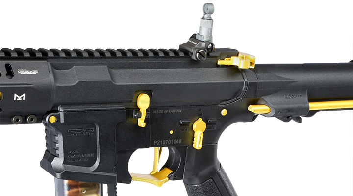 G&G ARP 9 ETU-Mosfet S-AEG 6mm BB Stealth Gold Edition Bild 7