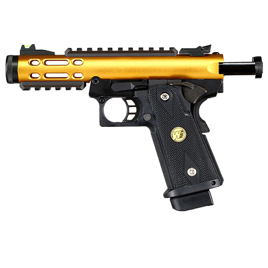 Wei-ETech Galaxy Hi-Capa 5.1 Type A K-Frame Metallschlitten GBB 6mm BB schwarz / gold Bild 2