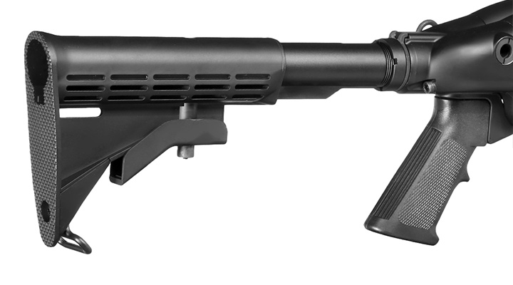 Jag Arms Scattergun BFG Double Barrel Pump Action Gas Shotgun 6mm BB schwarz Bild 11