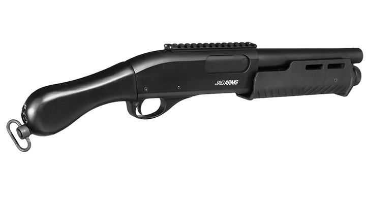 Jag Arms Scattergun Reaper Vollmetall Pump Action Gas Shotgun 6mm BB schwarz Bild 4