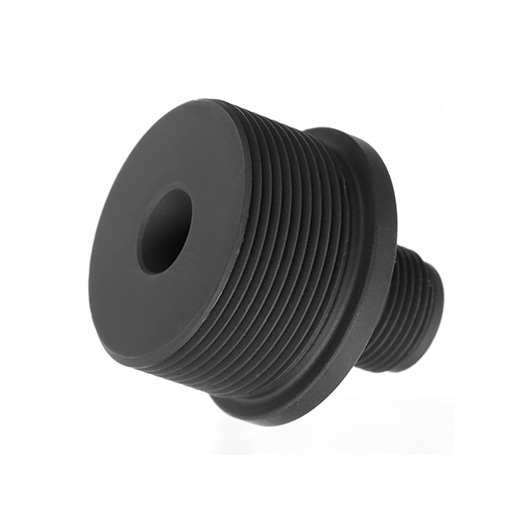 APS Barrel Extension / Silencer Adapter 14mm- schwarz f. APS M40A3 Gewehrserie Bild 1