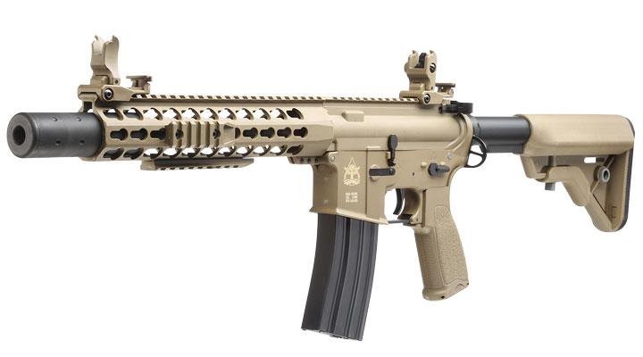 Evolution Airsoft Recon S 10 Silent Ops Carbontech S-AEG 6mm BB tan