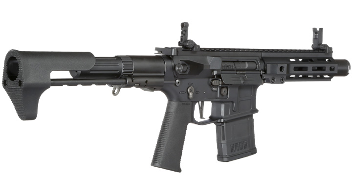 Ares M4 X-Class Model 6 Vollmetall EFC-System S-AEG 6mm BB schwarz Bild 3