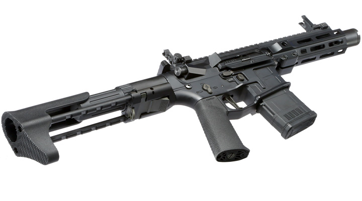 Ares M4 X-Class Model 6 Vollmetall EFC-System S-AEG 6mm BB schwarz Bild 5