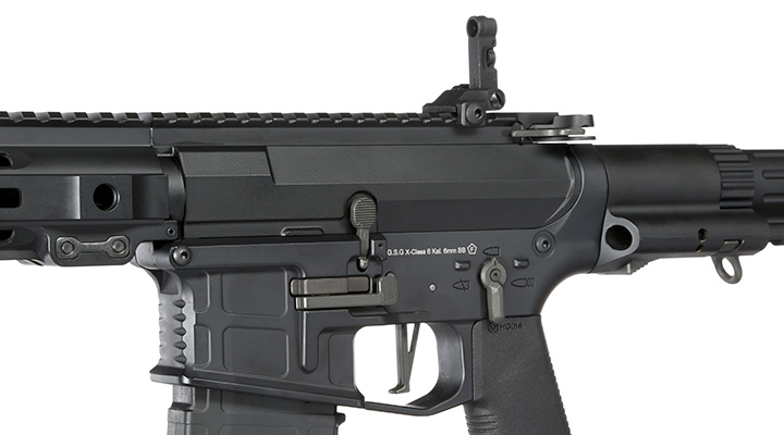 Ares M4 X-Class Model 6 Vollmetall EFC-System S-AEG 6mm BB schwarz Bild 7