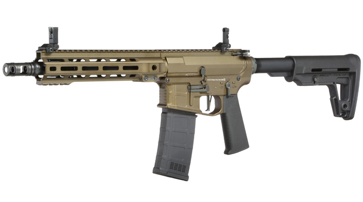 Ares M4 X-Class Model 9 Vollmetall EFC-System S-AEG 6mm BB Bronze