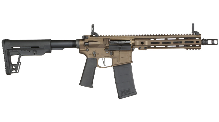 Ares M4 X-Class Model 9 Vollmetall EFC-System S-AEG 6mm BB Bronze Bild 2