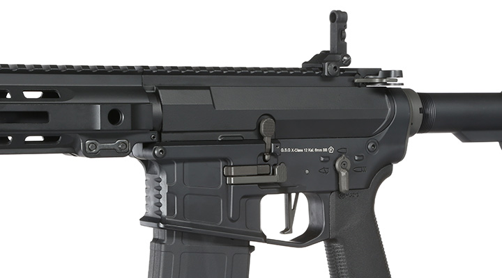 Ares M4 X-Class Model 12 Vollmetall EFC-System S-AEG 6mm BB schwarz Bild 7