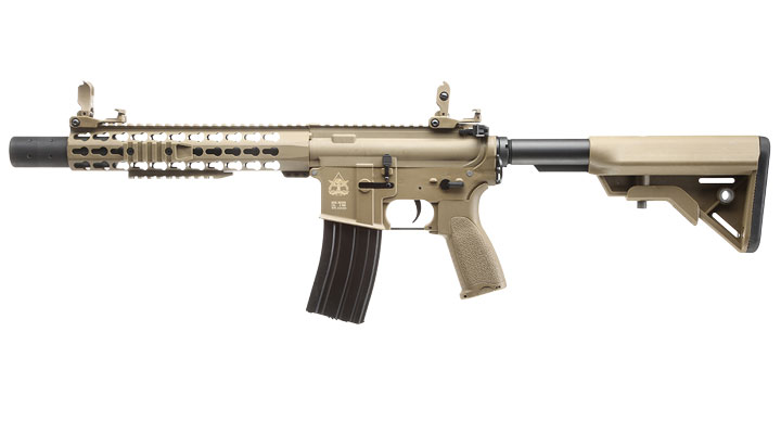 Evolution Airsoft Recon S 10 Silent Ops Carbontech S-AEG 6mm BB tan Bild 1