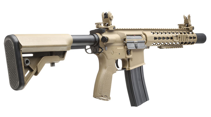 Versandrcklufer Evolution Airsoft Recon S 10 Silent Ops Carbontech S-AEG 6mm BB tan Bild 3