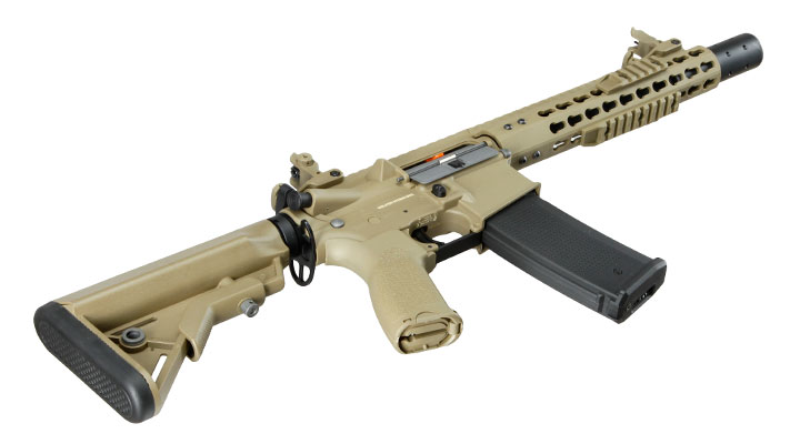 Evolution Airsoft Recon S 10 Silent Ops Carbontech S-AEG 6mm BB tan Bild 5