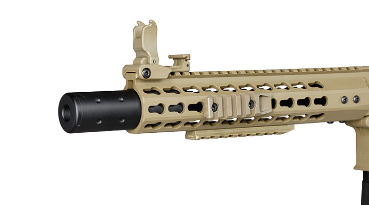 Evolution Airsoft Recon S 10 Silent Ops Carbontech S-AEG 6mm BB tan Bild 7