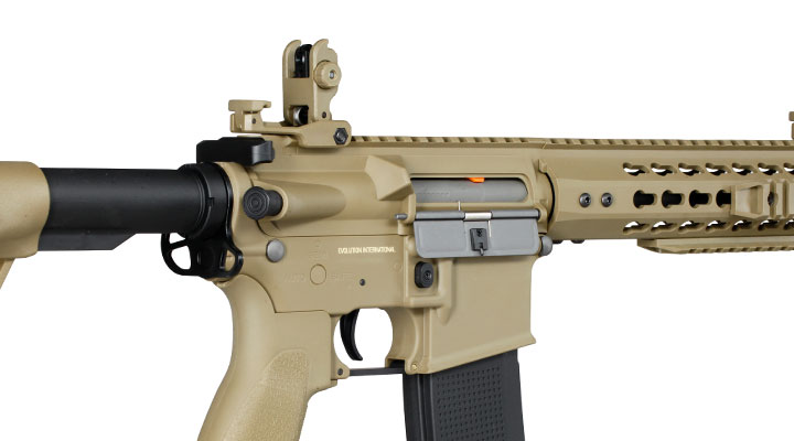 Evolution Airsoft Recon S 10 Silent Ops Carbontech S-AEG 6mm BB tan Bild 9