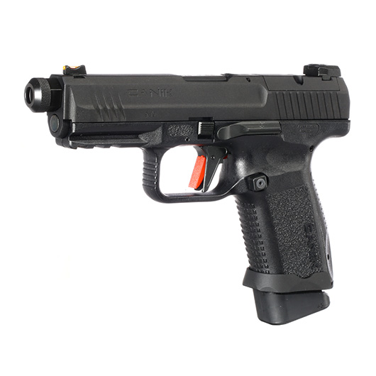 Cybergun / AWC CANiK TP9 Elite Combat mit Metallschlitten GBB 6mm BB schwarz