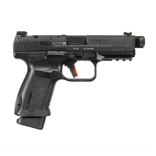 Cybergun / AWC CANiK TP9 Elite Combat mit Metallschlitten GBB 6mm BB schwarz Bild 3