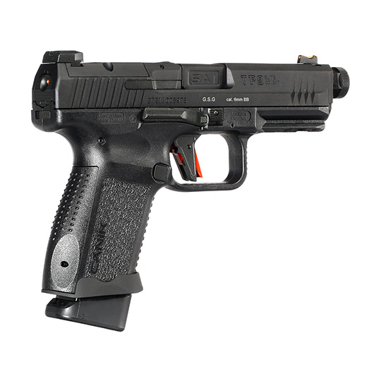 Cybergun / AWC CANiK TP9 Elite Combat mit Metallschlitten GBB 6mm BB schwarz Bild 4